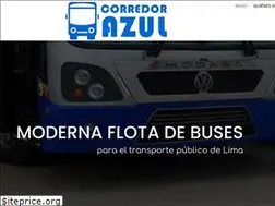Sites similar to corredorazul.pe