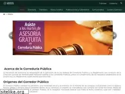 Sites similar to correduriapublica.gob.mx