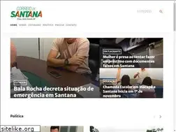 Sites similar to correiodesantana.com.br