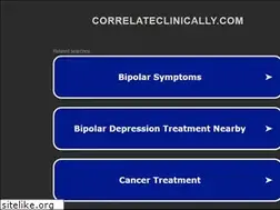 Sites similar to correlateclinically.com
