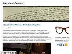 Sites similar to correlatedcontent.com
