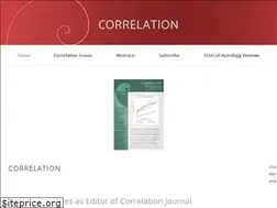 Sites similar to correlationjournal.com