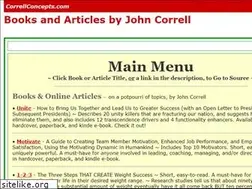 Sites similar to correllconcepts.com