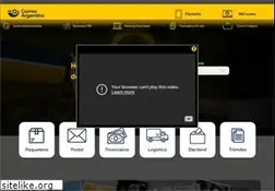 Sites similar to correoargentino.com.ar