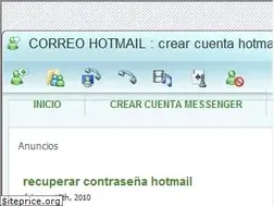 Sites similar to correohotmail.org