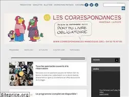 Sites similar to correspondances-manosque.org