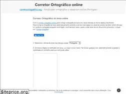Sites similar to corretorortografico.org