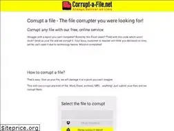 Sites similar to corrupt-a-file.net