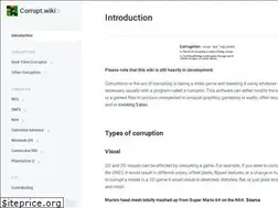 Sites similar to corrupt.wiki