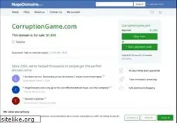 Sites similar to corruptiongame.com
