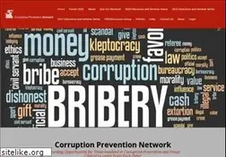 Sites similar to corruptionprevention.net