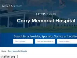 Sites similar to corryhospital.com