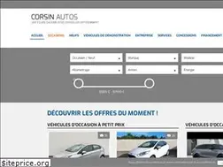 Sites similar to corsin-autos.fr