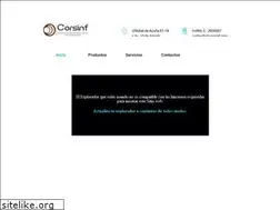 Sites similar to corsinf.com