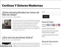 Sites similar to cortinasyestoresmodernas.com