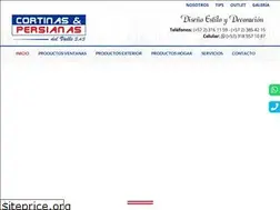 Sites similar to cortinasypersianasdelvalle.co