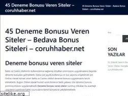 Sites similar to coruhhaber.net