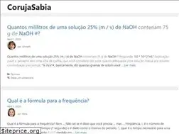 Sites similar to corujasabia.com