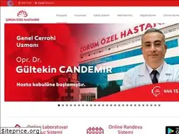 Sites similar to corumozelhastanesi.com.tr