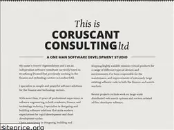 Sites similar to coruscantconsulting.co.uk