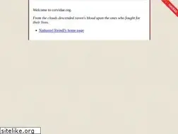 Sites similar to corvidae.org
