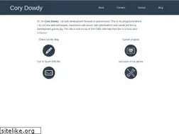 Sites similar to corydowdy.com