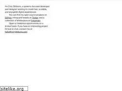 Sites similar to corygibbons.com