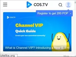 Sites similar to cos.tv