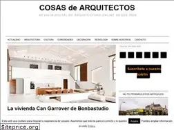 Sites similar to cosasdearquitectos.com