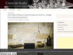 Sites similar to cosasdeaudio.com