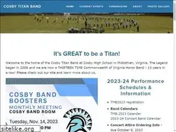 Sites similar to cosbytitanband.org