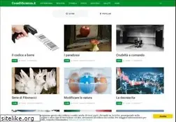 Sites similar to cosediscienza.it