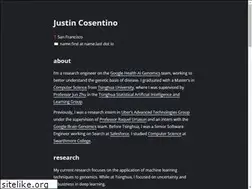 Sites similar to cosentino.io