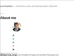 Sites similar to cosentino.me
