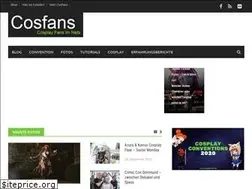 Sites similar to cosfans.de
