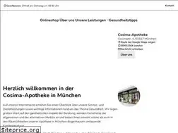 Sites similar to cosima-apotheke.de