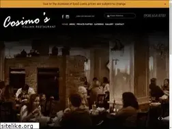 Sites similar to cosimosrestaurant.com