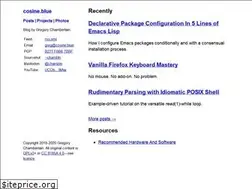 Sites similar to cosine.blue