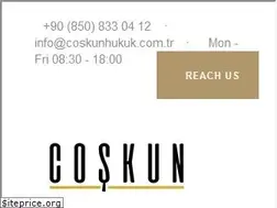 Sites similar to coskunhukuk.com.tr