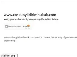 Sites similar to coskunyildirimhukuk.com
