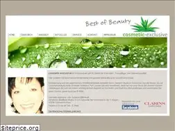 Sites similar to cosmetic-exclusive.de
