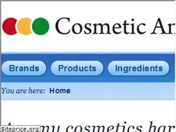 Sites similar to cosmeticanalysis.com