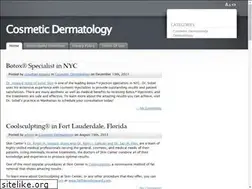 Sites similar to cosmeticdermatologyblog.com