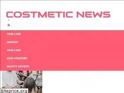 Sites similar to cosmeticnews.com