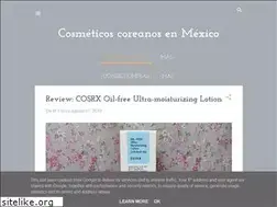 Sites similar to cosmeticoscoreanosenmexico.blogspot.com