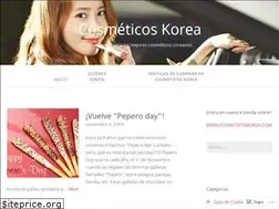 Sites similar to cosmeticoskorea.wordpress.com