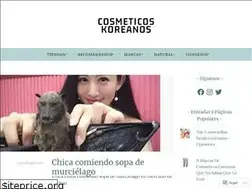 Sites similar to cosmeticoskoreanos.wordpress.com