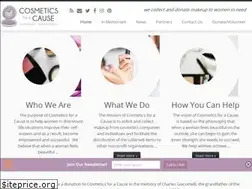 Sites similar to cosmeticsforacause.org