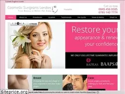Sites similar to cosmeticsurgeonslondon.co.uk