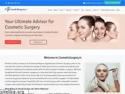 Sites similar to cosmeticsurgery.in